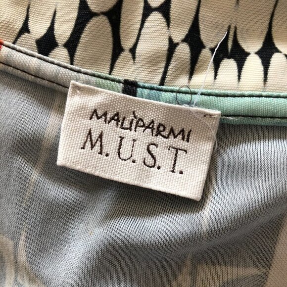 MALIPARMI Italy Printed Jersey Knit Dress size S - Picture 6 of 9